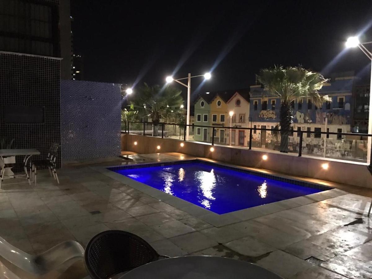 102 Lindo Flat Mobiliado Na Praia De Iracema Форталеза Экстерьер фото