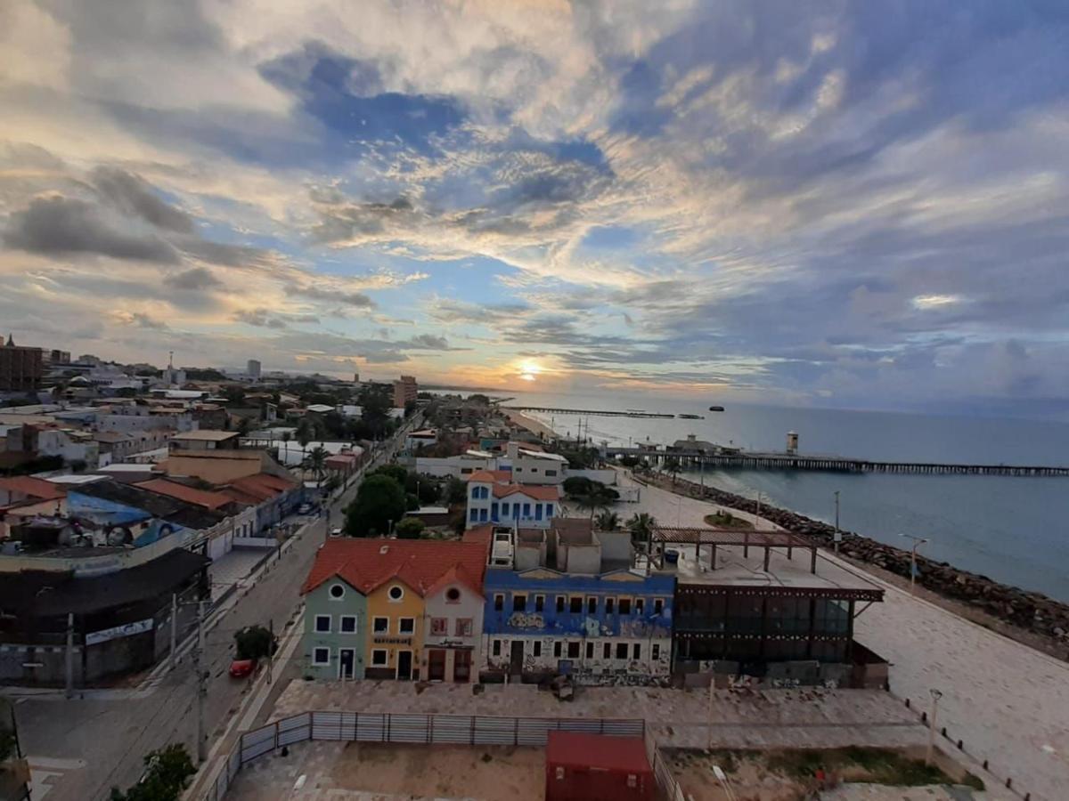 102 Lindo Flat Mobiliado Na Praia De Iracema Форталеза Экстерьер фото